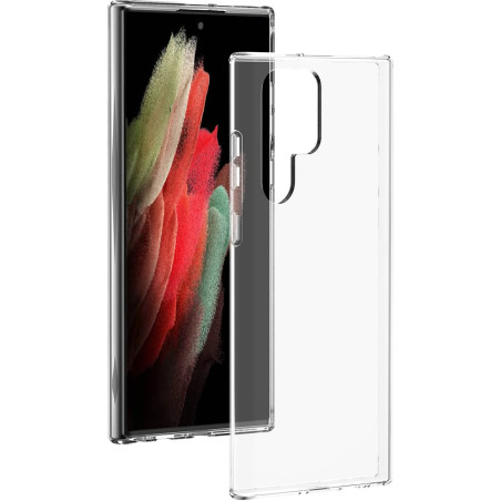 Coque pour Samsung Galaxy S22 Ultra 5G Transparente Bigben