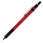 rOtring 500 Porte-mine | mine HB 0,5 mm | Corps hexagonal en plastique rouge et grip antidérapant en métal texturé rOtring 500 Porte-mine | mine HB 0,5 mm | Corps hexagonal en plastique rouge et grip antidérapant en métal texturé