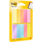 Post-it Marque-Pages en Papier, Pack de 10 Blocs, 50 Marque-Pages par Bloc, 12.7 mm x 44.4 mm, Couleurs Assorties - Pour Marquer Post-it Marque-Pages en Papier, Pack de 10 Blocs, 50 Marque-Pages par Bloc, 12.7 mm x 44.4 mm, Couleurs Assorties - Pour Marquer
