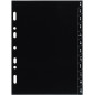 Exacompta 28223E - Recharge Intercalaires Alphabétique de A à Z en Plastique pour Organiseur Exatime 21 - 12 feuillets - 14,2 x Exacompta 28223E - Recharge Intercalaires Alphabétique de A à Z en Plastique pour Organiseur Exatime 21 - 12 feuillets - 14,2 x