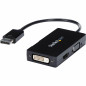 StarTech.com Adaptateur DP 3 en 1 - Hub Convertisseur Vidéo Multiport vers Écrans Multiples DP vers HDMI, VGA ou DVI - PC DP 108 StarTech.com Adaptateur DP 3 en 1 - Hub Convertisseur Vidéo Multiport vers Écrans Multiples DP vers HDMI, VGA ou DVI - PC DP 108