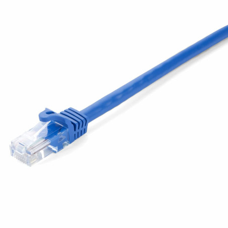 V7 C?ble r?seau CAT6 STP 03M Bleu - Câbles de réseau (3 m, Cat6, U/UTP (UTP), RJ-45, RJ-45, Bleu)