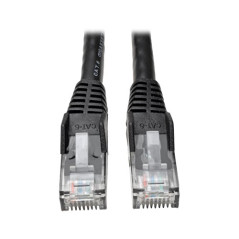 Eaton Tripp Lite Câble réseau Cat6 Gigabit Snagless Molded UTP, M/M, Noir, 1.5m, Garantie à Vie (N201-010-BL)