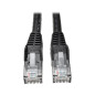 Eaton Tripp Lite Câble réseau Cat6 Gigabit Snagless Molded UTP, M/M, Noir, 1.5m, Garantie à Vie (N201-010-BL) Eaton Tripp Lite Câble réseau Cat6 Gigabit Snagless Molded UTP, M/M, Noir, 1.5m, Garantie à Vie (N201-010-BL)