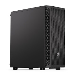 ENDORFY Signum 300 Solid, Boîtier Informatique avec Panneau Frontal en Maille, Filtres à poussière Amovibles, Gestion Pratique d