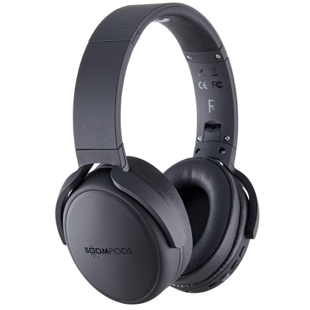 Boompods Headpods Pro Écouteurs Bluetooth Sans Fil - Casque Bluetooth avec Microphone et égaliseur intégré, Batterie de 12 H
