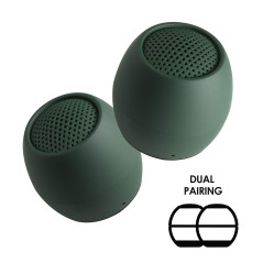 Boompods Zero Mini Haut-Parleur Bluetooth - Enceinte Portable sans Fil, étanche IPX6, 5 h d'autonomie, Haut Parleur Compact ave