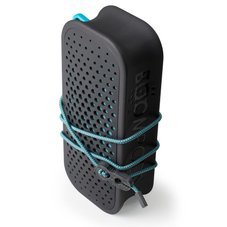 Boompods Blockblaster Haut-Parleur sans Fil - Enceinte Bluetooth avec Batterie de 12h, Haut-Parleur Étanche IPX7, Powerbank Int