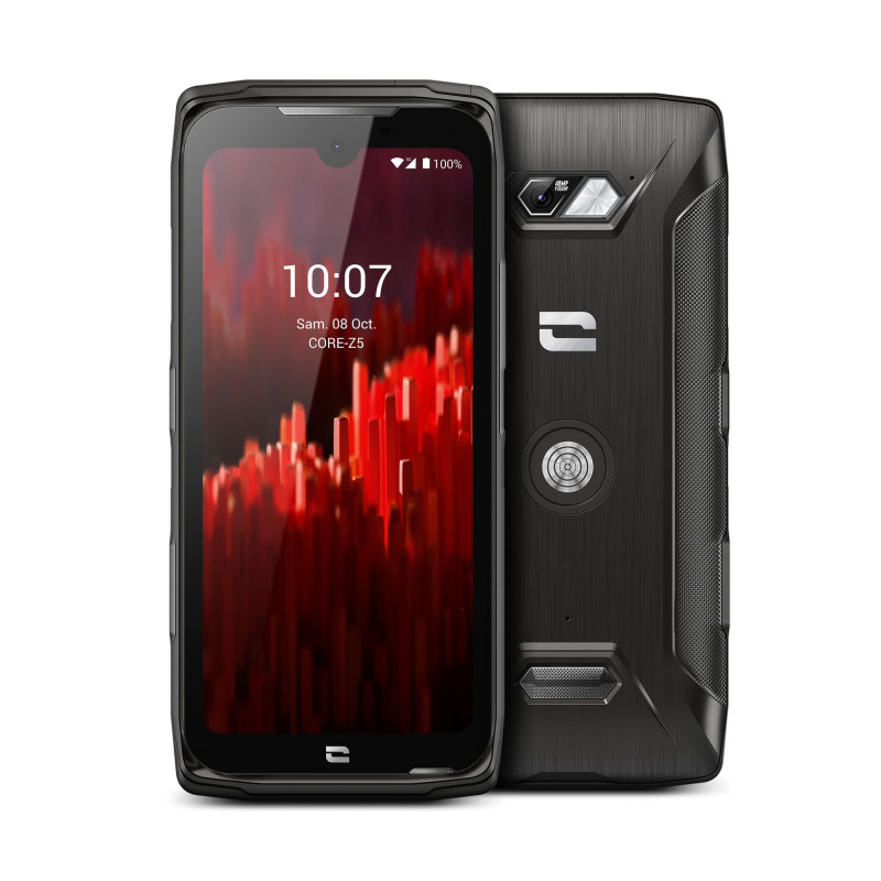 CROSSCALL Core-Z5 - Smartphone 5G Garanti 5 Ans - Aussi performant Que Durable, Noir