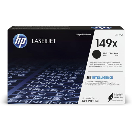 HP Cartouche de Toner Laserjet Authentique Noir 149X Grande capacité