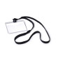 Durable 813901 Pochette Porte-badge Universel avec Lacet Textile Noir Format 60 x 90 mm Plastique Résistant Transparent Boîte de Durable 813901 Pochette Porte-badge Universel avec Lacet Textile Noir Format 60 x 90 mm Plastique Résistant Transparent Boîte de