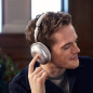 KEF Casque sans Fil Mu7 à Réduction de Bruit, Gris Argent | Connectivité Filaire/sans Fil | Supra -auriculaire KEF Casque sans Fil Mu7 à Réduction de Bruit, Gris Argent | Connectivité Filaire/sans Fil | Supra -auriculaire