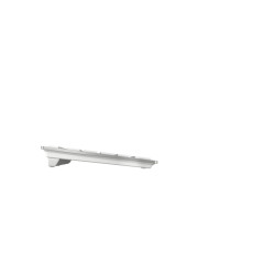 Cherry KW 9100 Slim for Mac, Clavier sans Fil Mac, Disposition française (AZERTY), Connexion Bluetooth ou 24 GHz, Touches Plates