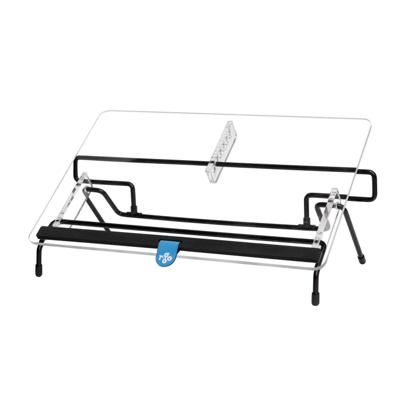 R-Go Flex Read Support de Documents, Porte Document, 6 réglages de Hauteur, Transparente, 453x315x105mm, Acrylique R-Go Flex Read Support de Documents, Porte Document, 6 réglages de Hauteur, Transparente, 453x315x105mm, Acrylique