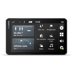 Garmin DezlCam LGV710, navigateur GPS pour camions, caméra embarquée intégrée, Enregistrement vidéo continu, Sauvegarde Automati