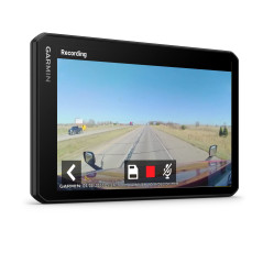 Garmin DezlCam LGV710, navigateur GPS pour camions, caméra embarquée intégrée, Enregistrement vidéo continu, Sauvegarde Automati