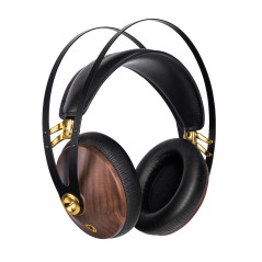 MEZE - 99 Classics - Casque fermé Audiophile - Noyer Massif - Finition Doré, Meze99Classics WalnutSilver, hohem Trage hohem (Noy