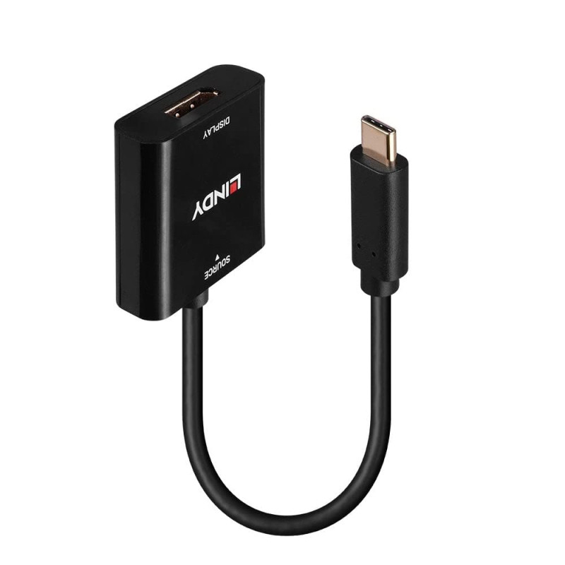 LINDY Convertisseur USB Type C vers DisplayPort 4K144 LINDY Convertisseur USB Type C vers DisplayPort 4K144