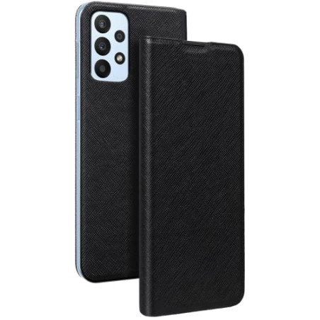 Folio pour Samsung Galaxy A23 5G Stand Fonction Stand Noir - Circuit Court européen Bigben