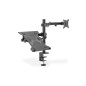 DIGITUS Support écran - Pince de table - Support pour ordinateur portable - 1 écran - Jusqu'à 32 pouces - VESA 75x75, 100x100 - DIGITUS Support écran - Pince de table - Support pour ordinateur portable - 1 écran - Jusqu'à 32 pouces - VESA 75x75, 100x100 -
