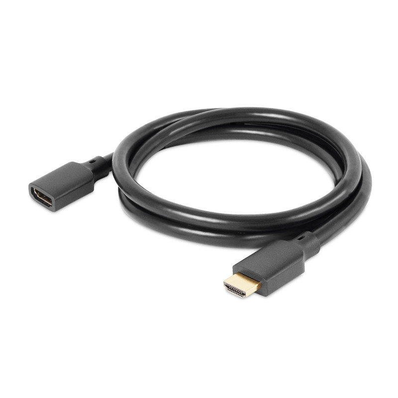 Club 3D CAC-1322 Câble d'extension HDMI ultra haute vitesse 4K120Hz 8K60Hz 48Gbps St./B. 1 m 30AWG Club 3D CAC-1322 Câble d'extension HDMI ultra haute vitesse 4K120Hz 8K60Hz 48Gbps St./B. 1 m 30AWG