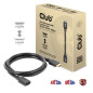 Club 3D CAC-1322 Câble d'extension HDMI ultra haute vitesse 4K120Hz 8K60Hz 48Gbps St./B. 1 m 30AWG Club 3D CAC-1322 Câble d'extension HDMI ultra haute vitesse 4K120Hz 8K60Hz 48Gbps St./B. 1 m 30AWG