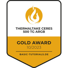 Thermaltake Ceres 500 TG ARGB Midi Tower Noir