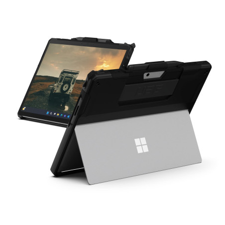 UAG Urban Armor Gear Scout Handstrap Case | Microsoft Surface Pro 9 | Schwarz | 324014114040