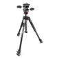 Manfrotto MK190X3-3W Kit Trépied en Aluminium à 3 Sections avec Tête Fluide 3D – Trépied Photo/Vidéo pour Appareils Reflex et Hy Manfrotto MK190X3-3W Kit Trépied en Aluminium à 3 Sections avec Tête Fluide 3D – Trépied Photo/Vidéo pour Appareils Reflex et Hy
