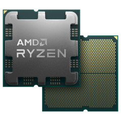 AMD Ryzen 5 7600 Processeur (Radeon Graphique Intégré, 6 Cœurs/12 Threads, 65W TDP, Socket AM5, Cache 38Mo, jusqu'à 5,1 GHz Fréq