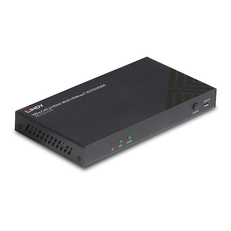 Récepteur HDBaseT Cat.6 HDMI 4K60, Audio, IR & RS-232, 100m Récepteur HDBaseT Cat.6 HDMI 4K60, Audio, IR & RS-232, 100m