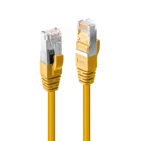 Lindy 45981 Câble réseau Jaune Cat.6 S/FTP LSZH, 1m