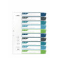 DURABLE - Intercalaires imprimables translucides A4+ 10 onglets - multicolore - 1 pièce - 679527 DURABLE - Intercalaires imprimables translucides A4+ 10 onglets - multicolore - 1 pièce - 679527