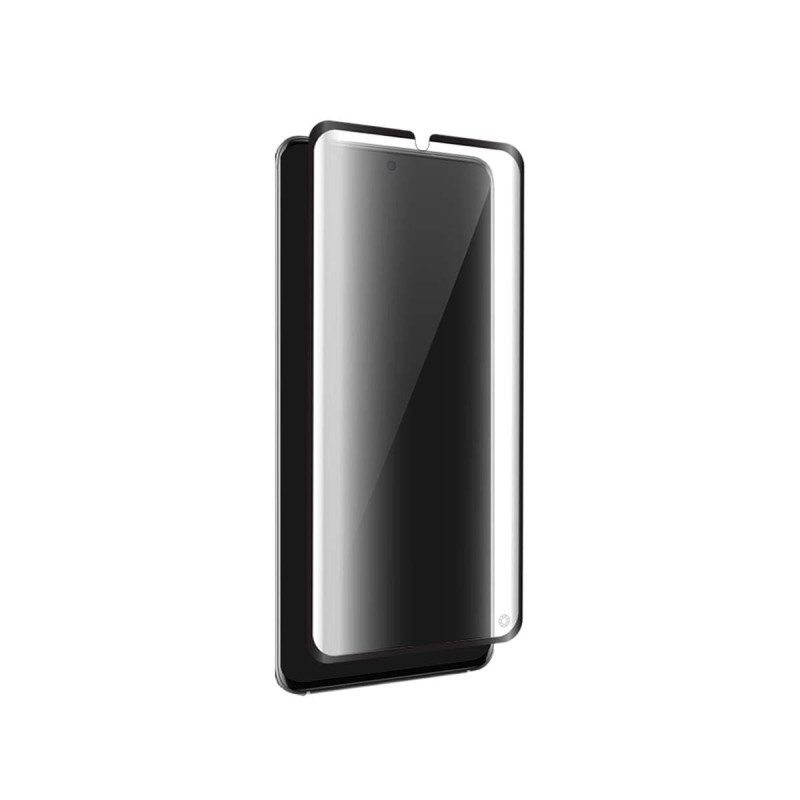 Forceglass Protège-écran en Verre Organique Contour Noir pour Samsung Galaxy S20 G980 avec kit de Pose Exclusif Forceglass Protège-écran en Verre Organique Contour Noir pour Samsung Galaxy S20 G980 avec kit de Pose Exclusif