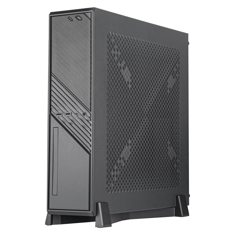 Silverstone SST-ML12B - Milo12 Boîtier Mini-ITX Mince et compactv - ML12 Silverstone SST-ML12B - Milo12 Boîtier Mini-ITX Mince et compactv - ML12