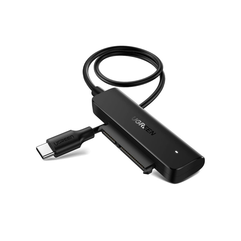 UGREEN Adaptateur USB 3.1 Câble SATA vers Type C pour Disque Dur 2,5 Pouces HDD SSD 10To Supporte UASP Compatible avec iPhone 15 UGREEN Adaptateur USB 3.1 Câble SATA vers Type C pour Disque Dur 2,5 Pouces HDD SSD 10To Supporte UASP Compatible avec iPhone 15