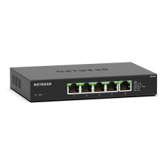 NETGEAR (MS305) Switch 2.5 Gigabit| 5 Ports Multi-Gigabit | Installation Bureau ou Mur, idéal pour Profiter des connexions Fibre