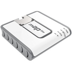 Mikrotik Map Lite 100Mbit/s Énergie sur Ethernet (PoE) Blanc Point d'accès 100 Mbit/s, IEEE 802.11b, IEEE 802.11g, IEEE 802.11n,