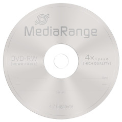 MediaRange 4260057125118 DVD-RW Pochette en Papier CD