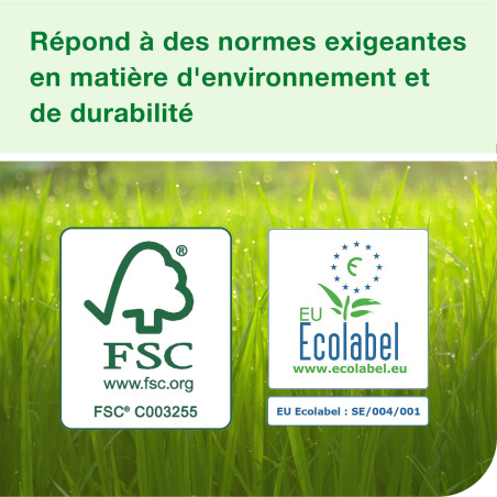 Tork Essuie-mains pliés en V extra-doux Premium - 100278 - Papier d'essuyage pour Distributeur H3 - Pliage en V haute absorption