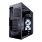 Fractal Design Focus G - Mid Tower Computer Case - ATX - High Airflow - 2X Fractal Design Silent LL Series 120mm White LED Fans 