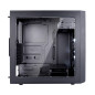 Fractal Design Focus G - Mid Tower Computer Case - ATX - High Airflow - 2X Fractal Design Silent LL Series 120mm White LED Fans 