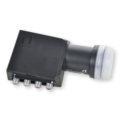Inverto IDLT-QTL412-ULTRA-OPN Tête LNB Quattro Nombre d'abonnés: 4 Capacité de Chargement: 40 mm Noir