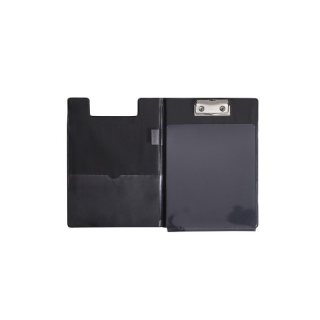 MAUL Porte-bloc à Rabat Carton plastifié A5 avec protection anti-calque Noir