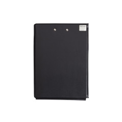MAUL Porte-bloc à Rabat Carton plastifié A5 avec protection anti-calque Noir