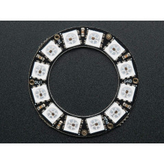 Adafruit Anneau NeoPixel 12 Pixels LED RGB avec pilotes intégrés