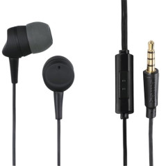 Hama Kooky Hi-FI Écouteurs Intra-Auriculaires Filaire Stereo Gris foncé, Noir Suppression du Bruit du Microphone