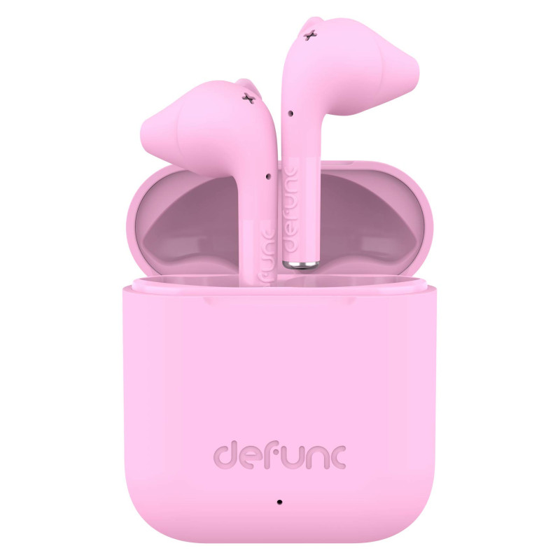 Defunc - D4215 - Ecouteurs True Go Slim Totalement sans Fil - Son Puissant - 22 h d'autonomie - Rose Defunc - D4215 - Ecouteurs True Go Slim Totalement sans Fil - Son Puissant - 22 h d'autonomie - Rose