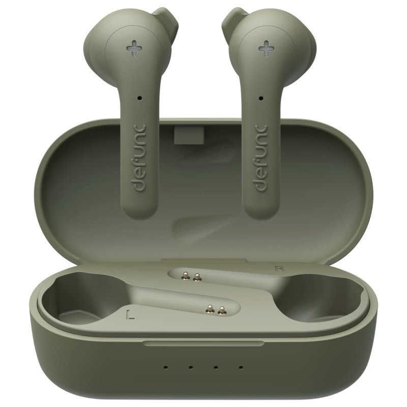Defunc True Basic Écouteurs Intra-Auriculaires sans Fil étanches IPX4 Bluetooth 5.0 avec Micro intégré, jumelage Automatique en Defunc True Basic Écouteurs Intra-Auriculaires sans Fil étanches IPX4 Bluetooth 5.0 avec Micro intégré, jumelage Automatique en