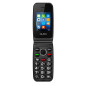 Qubo NEONW Bleu Téléphone Portable avec Couvercle pour Personnes âgées | Grandes Touches | Bouton SOS | Écran 2,4 Pouces | Appel Qubo NEONW Bleu Téléphone Portable avec Couvercle pour Personnes âgées | Grandes Touches | Bouton SOS | Écran 2,4 Pouces | Appel